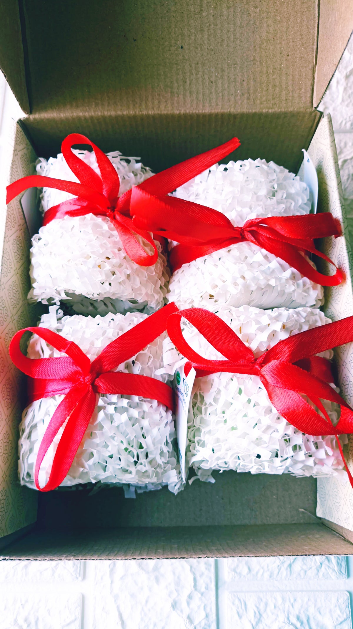 Intention Crystal Candles Gift Set - Combo of 4 (100g Each) - Aromatic Healing Candles for Money, Love, Peace & Protection - Perfect for Manifestation & Well-being