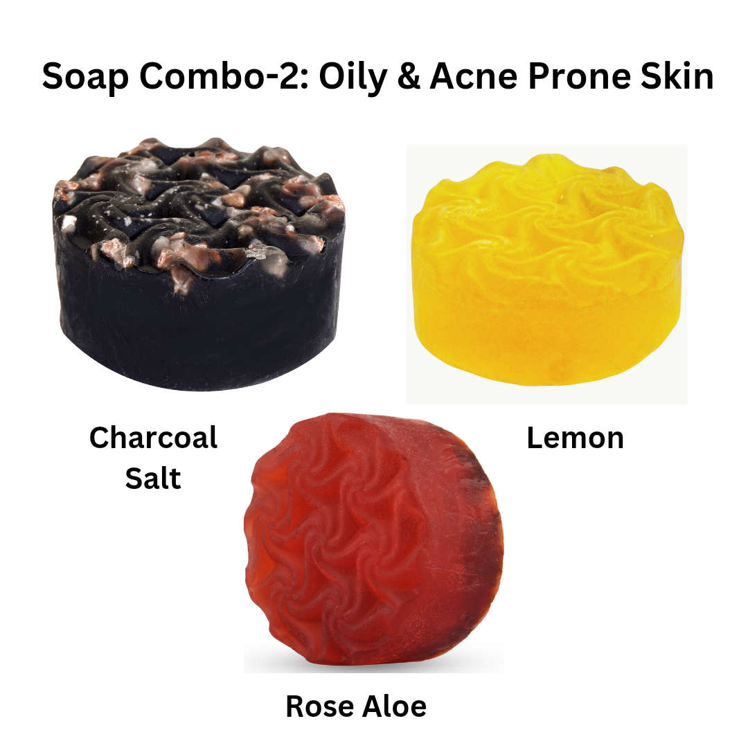 Nesa Handmade Soap Combo – Pack of 3 (100g each) | Skin-Loving & Gift-Ready